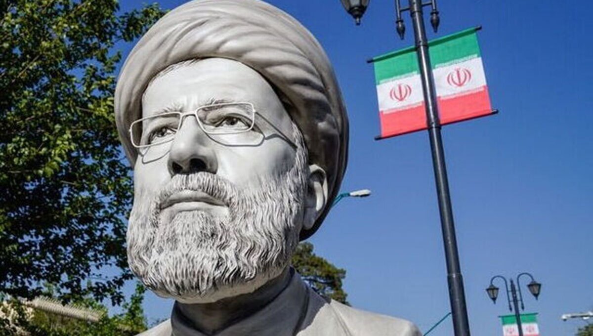 سردیس رئیسی در میدان پاستور تهران رونمایی شد +ویدیو