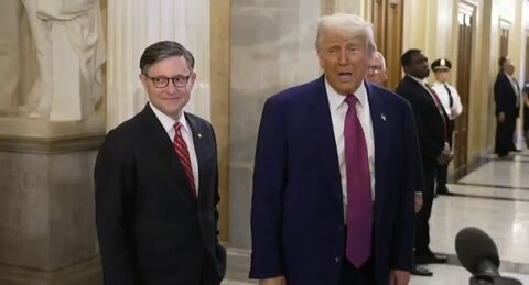 گیجی ترامپ کار دست او داد + ویدیو