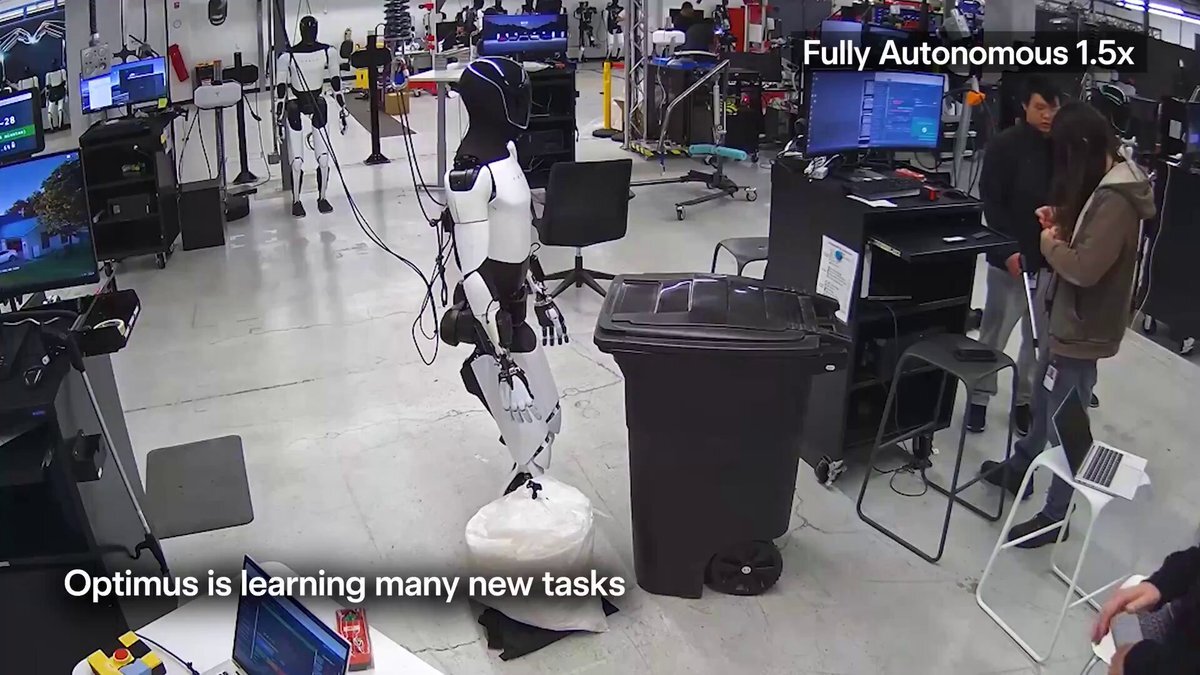 ربات انسان‌نمای ایلان ماسک سنگ‌تمام گذاشت +ویدیو