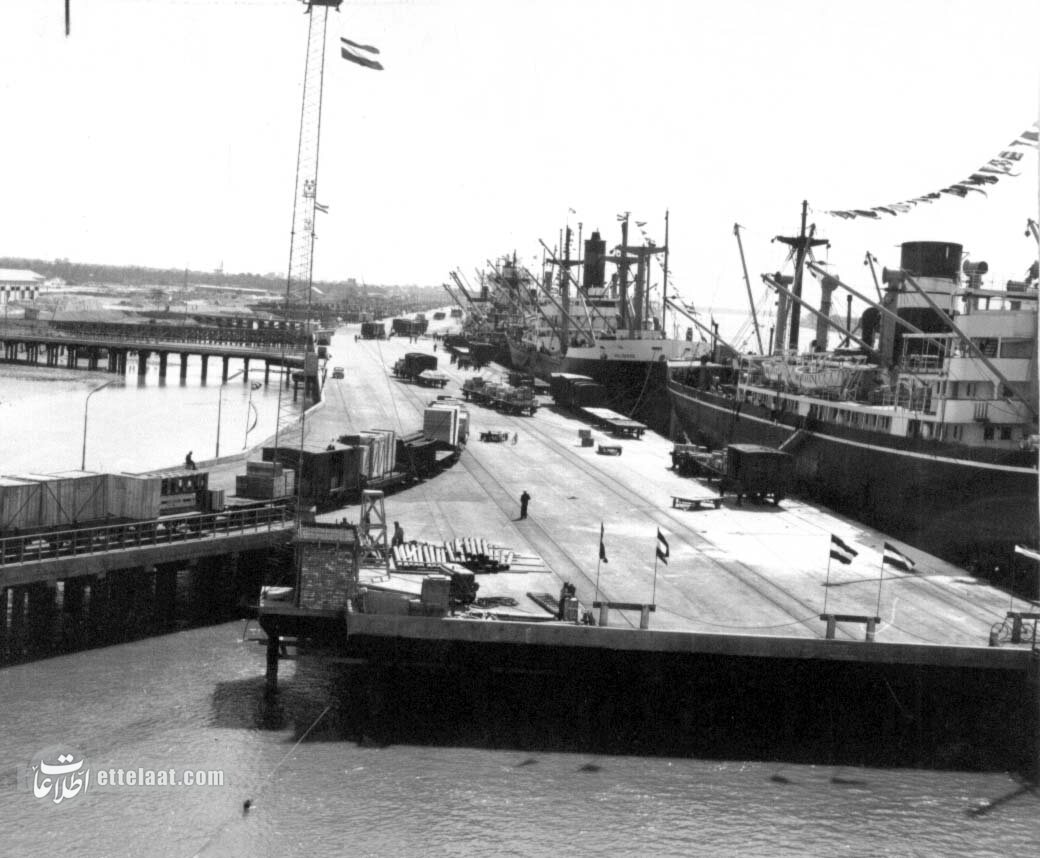 گزارش خواندنی و عکس‌های دیدنی از گمرک خرمشهر ۵۰ سال پیش!