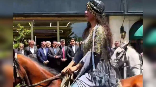 مراسم استقبال استانداران اقلیم کردستان عراق