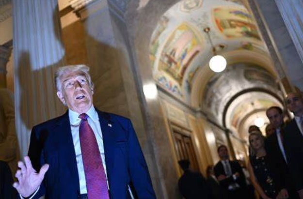 گاف ترامپ علیه ایران چه بود که سریع پاکش کرد؟ عکس