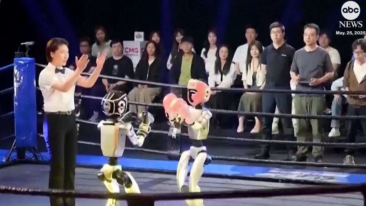 آغاز رسمی اولین مسابقات بوکس رباتیک جهان در چین +ویدیو