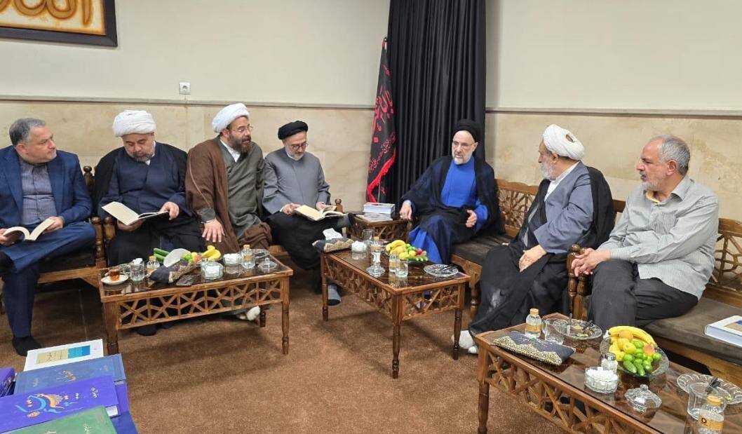 دیدار خاتمی، ابطحی و انصاریان