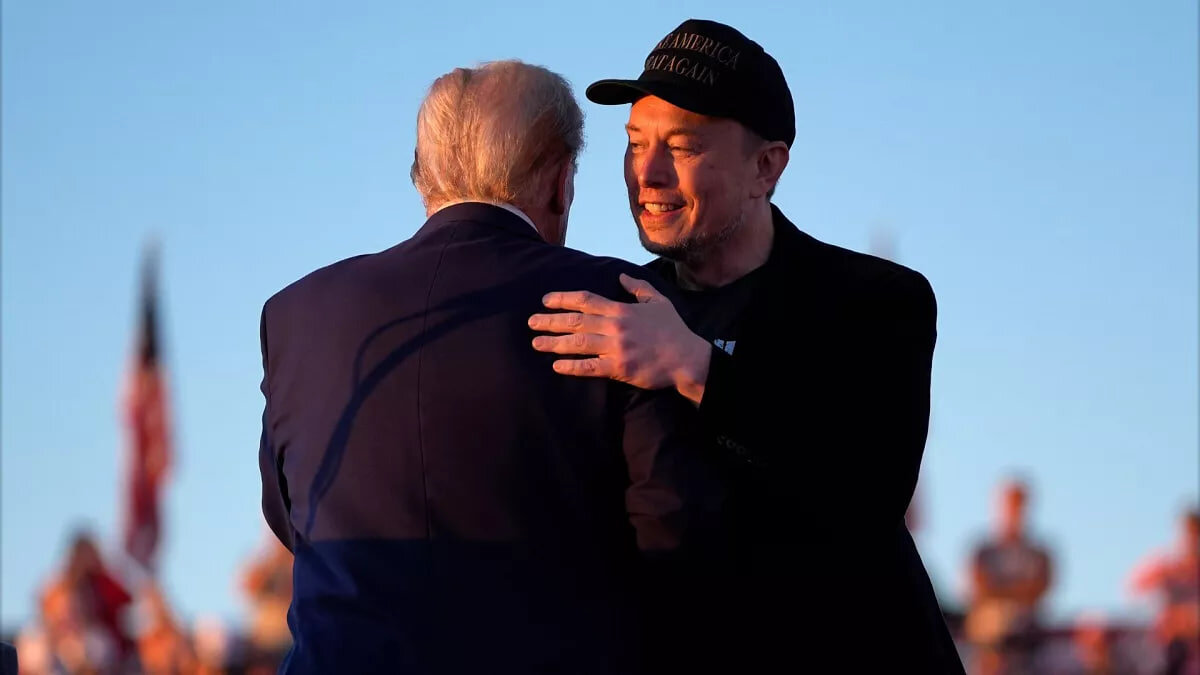 ایلان ماسک و دونالد ترامپ