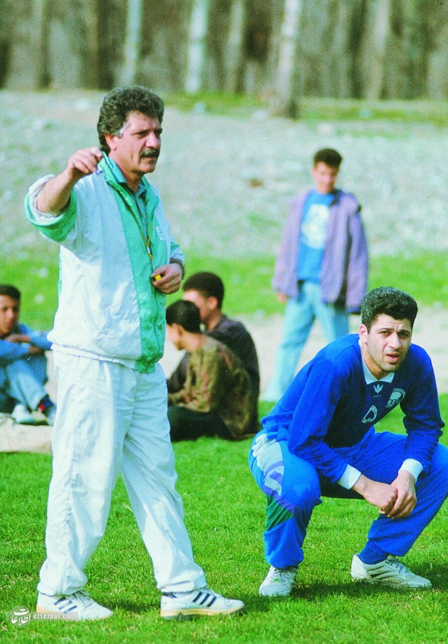 وقتی پورحیدری مربی جدید استقلال شد +عکس