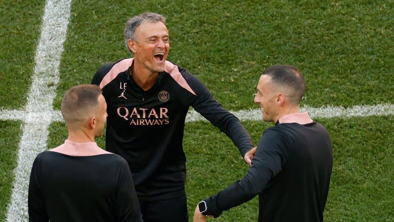 لوییز انریکه در فینال لیگ قهرمانان