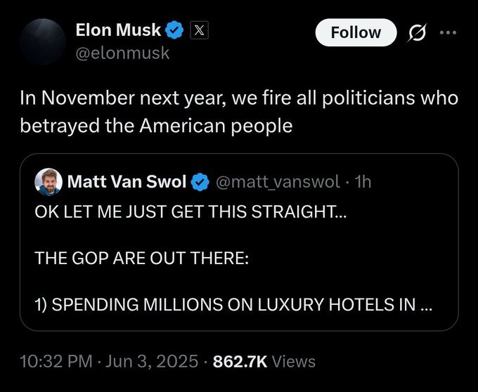 حمله ایلان ماسک به ترامپ: این اقدام شرم‌آور است!