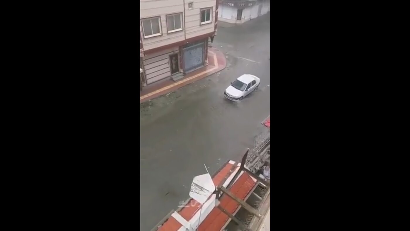 بارش شدید باران