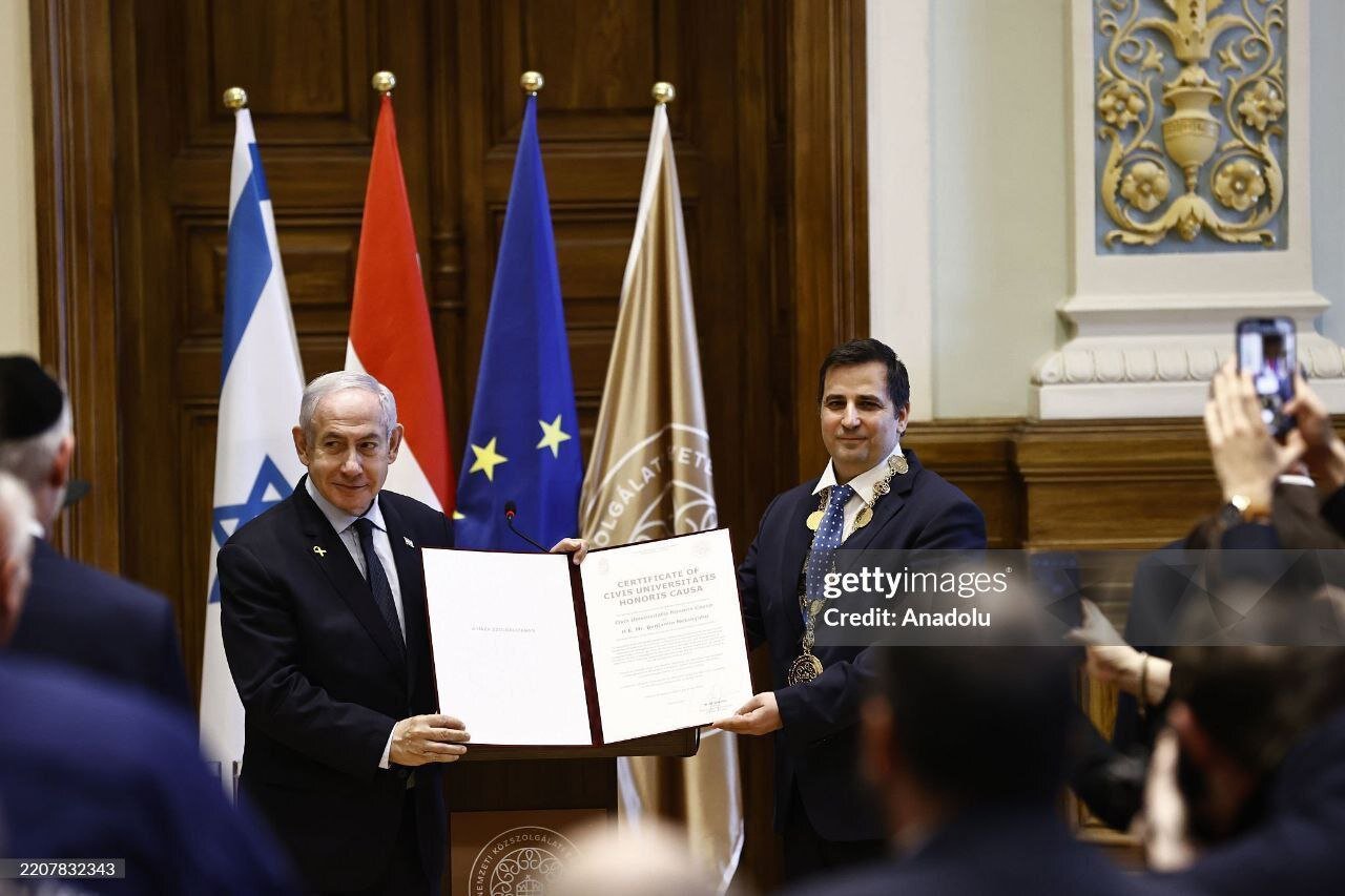 بنیامین نتانیاهو در مجارستان