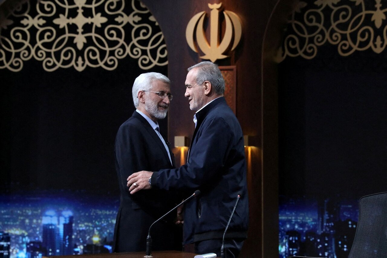 سعید جلیلی و مسعود پزشکیان