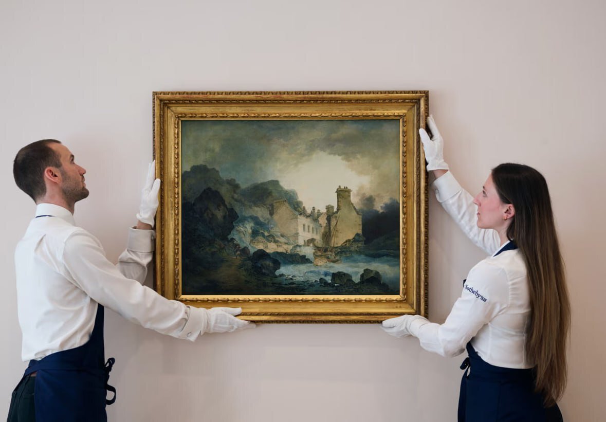 تابلوی عجیبی از نقاش نور بعد از ۱۵۰ سال کشف شد +عکس