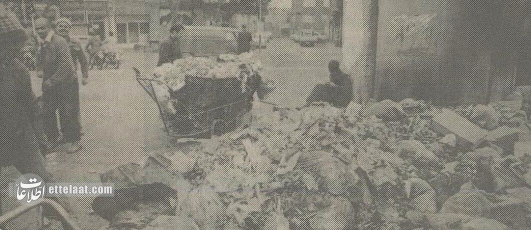 عکس‌های زشت انباشت زباله در معابر تهران خبرساز شد!