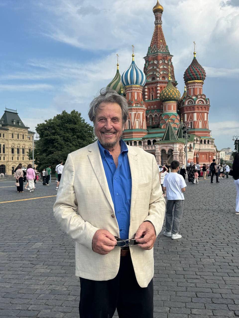 پدر ایلان ماسک در مسکو چه میکند؟ +عکس