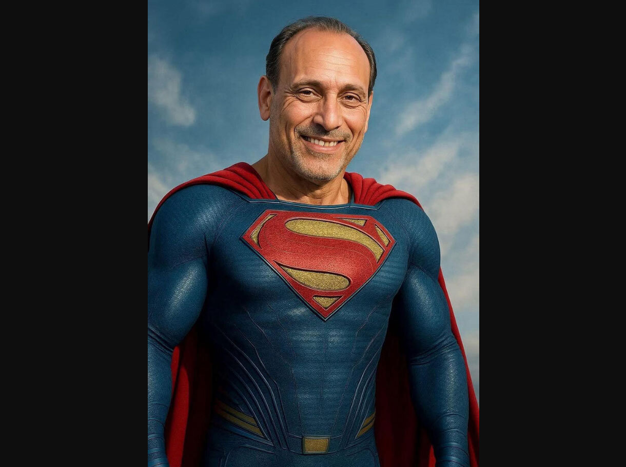 نخستوزیر مصر به سوپرمن فقید جایزه داد +عکس