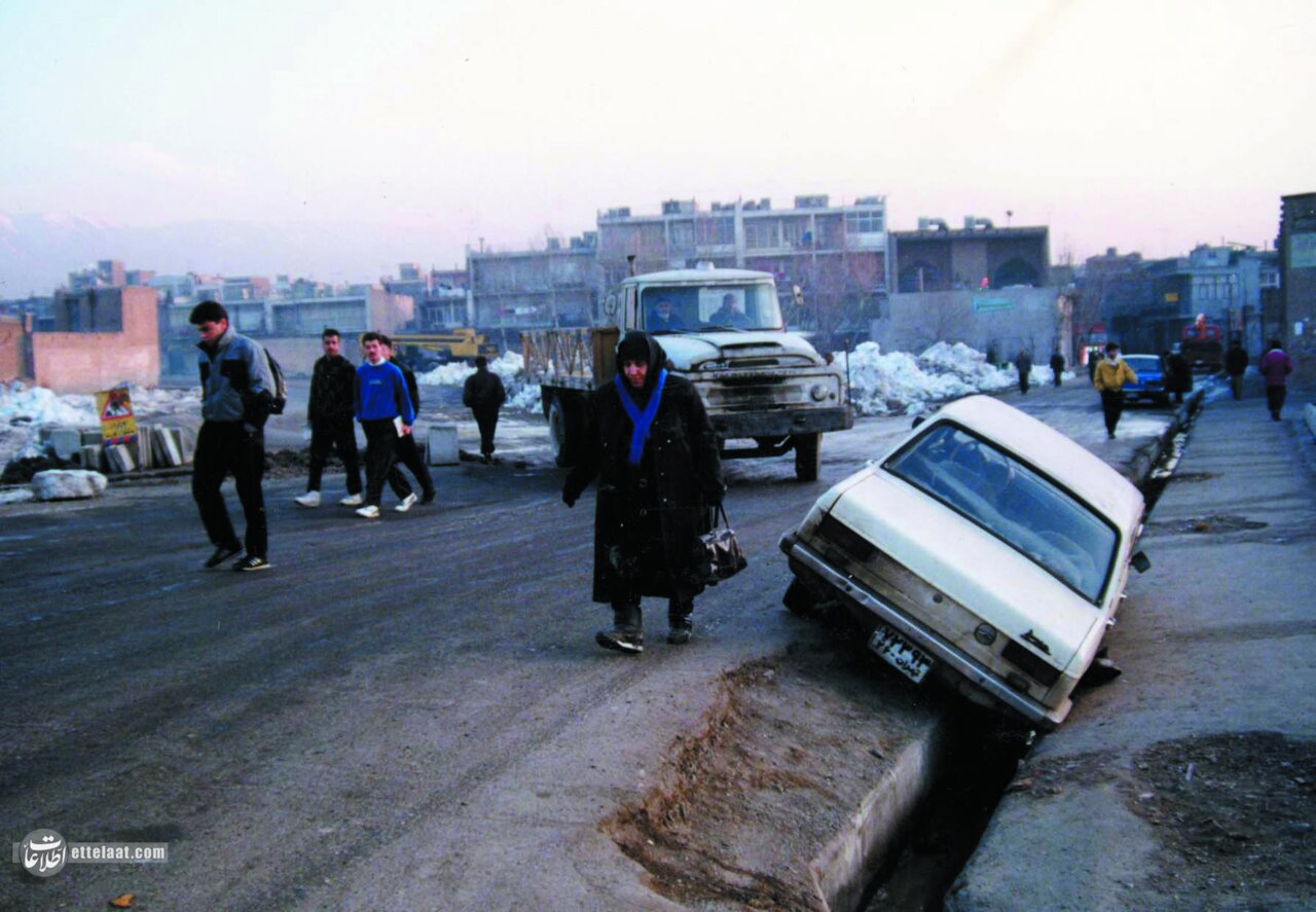 گزارش تصویری از تصادفات عجیب در تهران ۴۰ سال پیش!