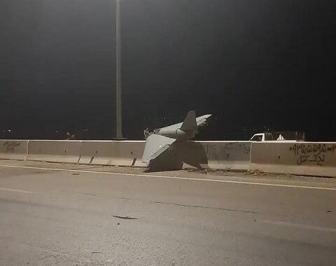 پهپاد اسرائیلی در دزفول زمین‌گیر شد +عکس