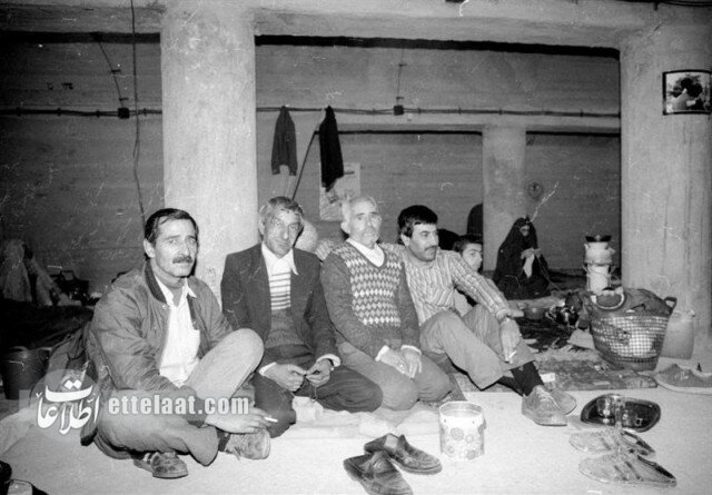 گزارش خواندنی و عکسهای دیدنی از روزگاری که تهرانیها در پناهگاه زندگی میکردند