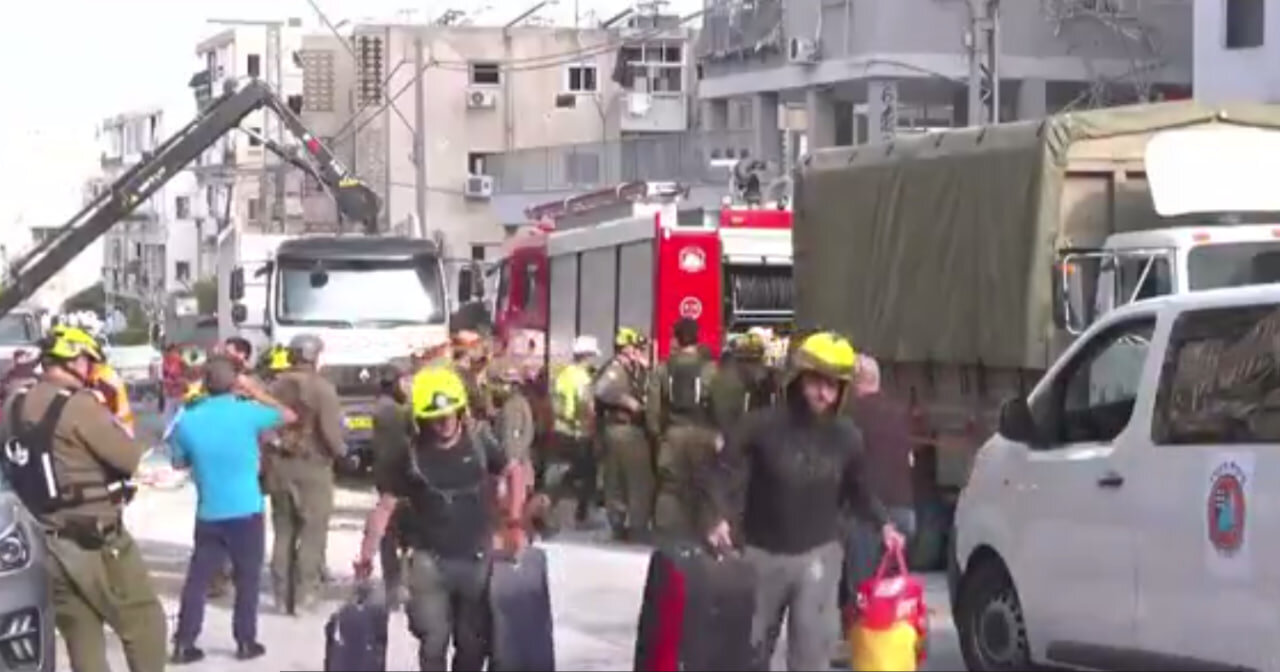 موشک‌های  ایران مردم اسرائیل را فراری داد +ویدیو