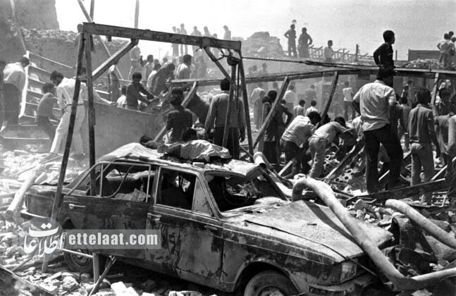 چرا صدام خرداد ۶۴ حمله هوایی به شهرها را ۲هفته متوقف کرد؟ +عکس و گزارش