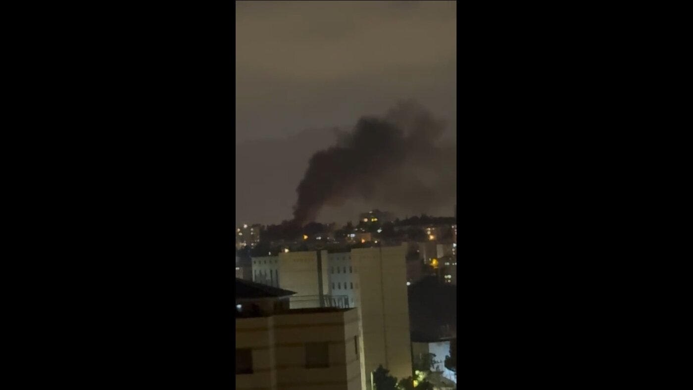 آتش‌بازی موشک‌های ایران در حیفا و تل‌آویو +ویدیو
