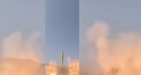 ویدیو| موشک‌های ایرانی به پرواز درآمدند/ موج دهم حملات نیروهای مسلح آغاز شد