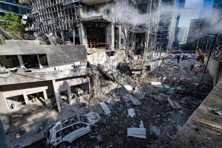 ویرانی های عظیم تل آویو