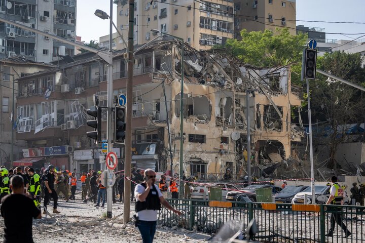 ویرانی های عظیم تل آویو