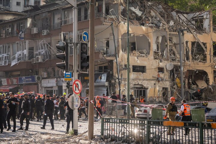 ویرانی های عظیم تل آویو