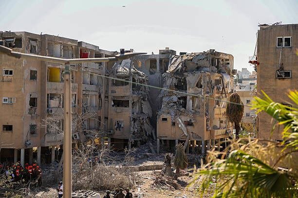 ویرانی های عظیم تل آویو