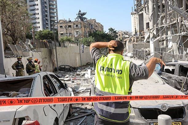 ویرانی های عظیم تل آویو
