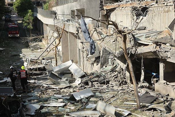 ویرانی های عظیم تل آویو