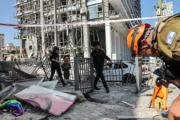 ویرانی های عظیم تل آویو