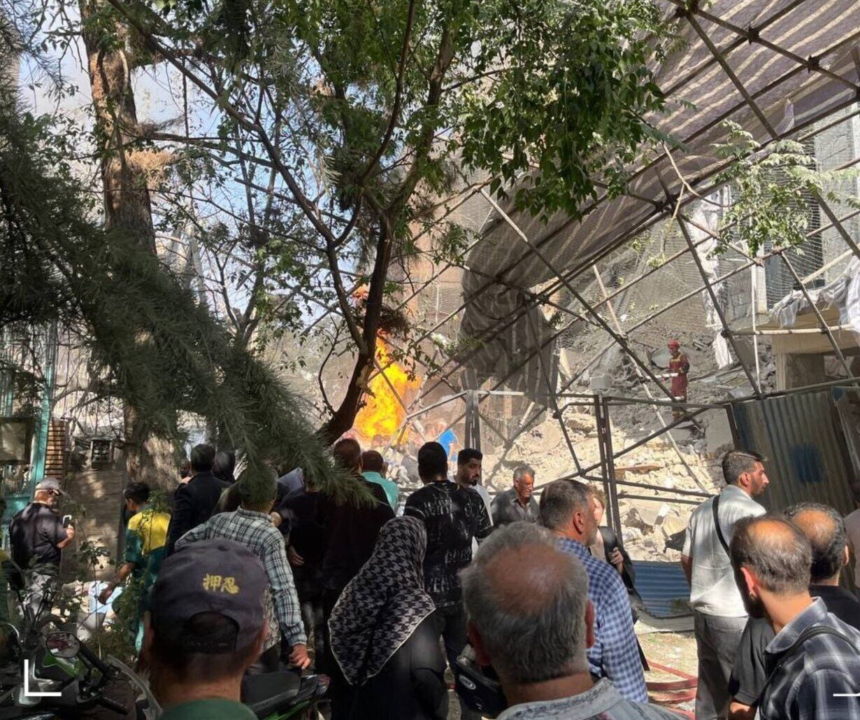 حمله اسرائیل به تهران