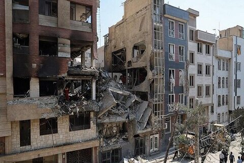 بازید سفرای کشورهای مختلف از آثار حمله اسرائیل به مردم ایران +عکس