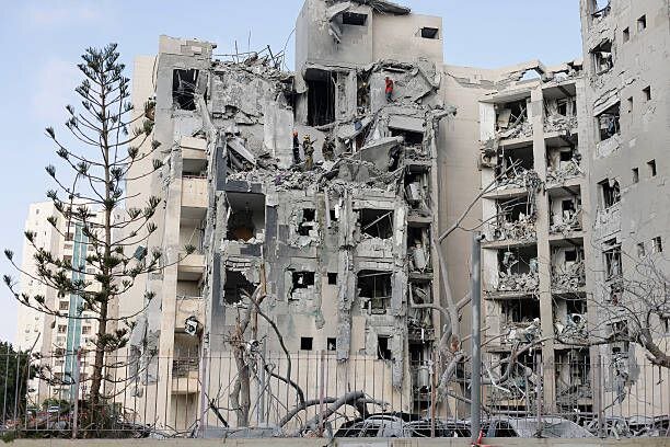 اسرائیل ویران شده