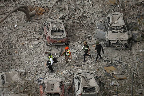 اسرائیل ویران شده