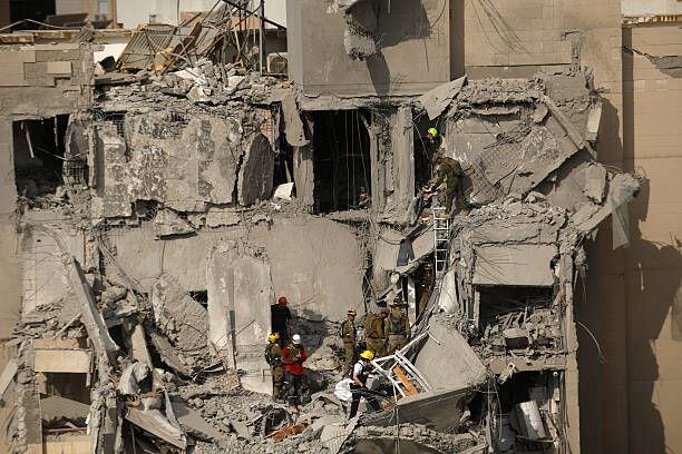 اسرائیل ویران شده