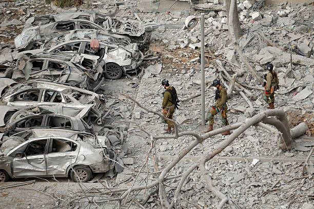 اسرائیل ویران شده