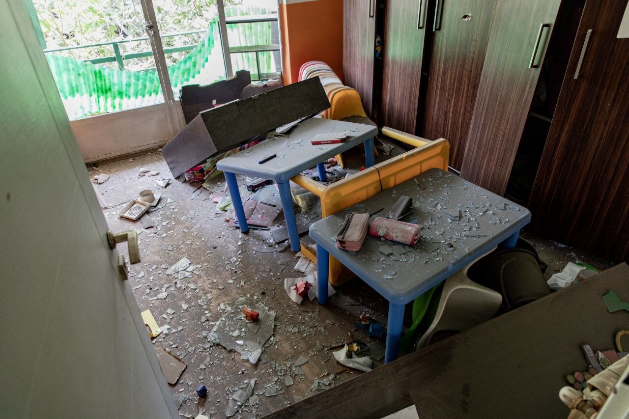 حمله اسرائیل به مهدکودک