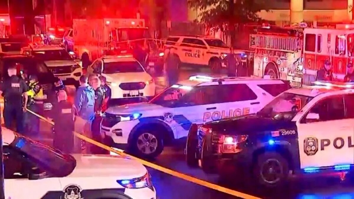 یک خودرو مرموز در واشنگتن منفجر شد +عکس