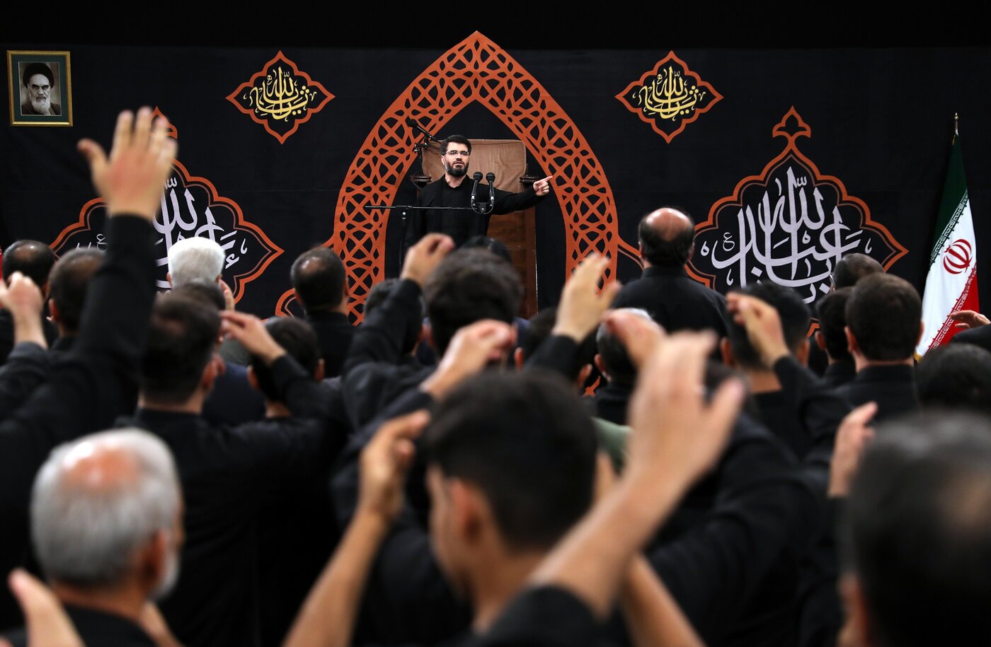 مراسم عزاداری بیت رهبری