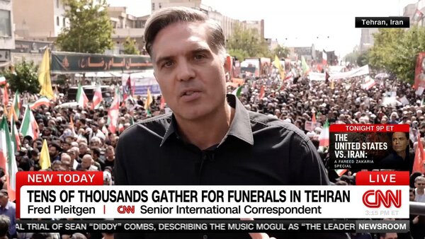 خبرنگار سی‌ان‌ان