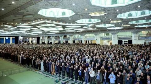 ویدیوی استثنایی خبرنگار ان‌بی‌سی از حال و هوای نماز جمعه تهران