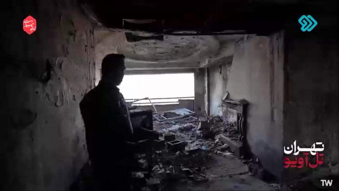 حمله اسرائیل چه بلایی سر آپارتمان دکتر طهرانچی آورد؟ +ویدیو