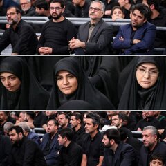 تصاویر منتشر شده از حضور سعید لیلاز و سحر امامی در حسینیه امام خمینی(ره)