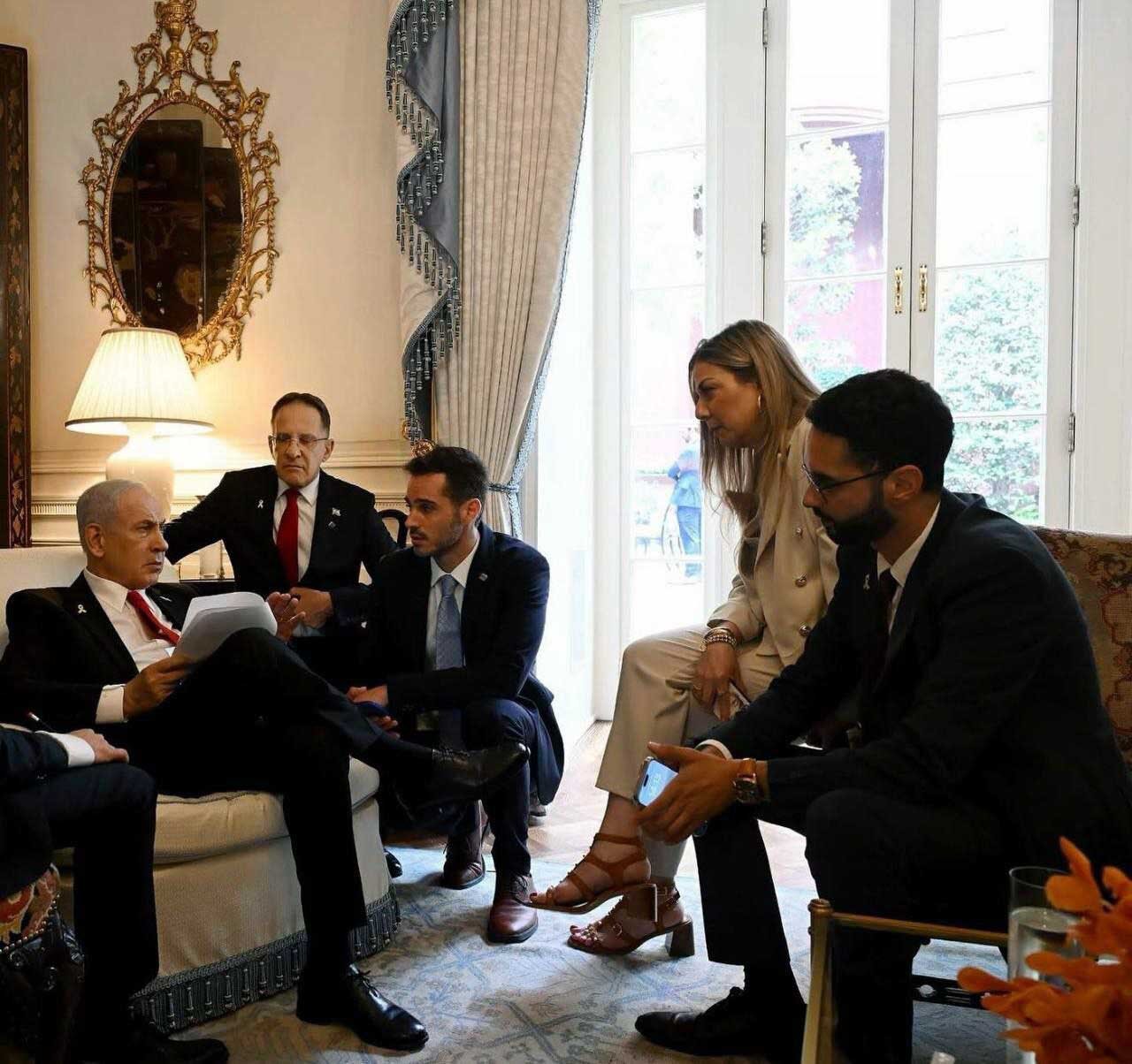 نتانیاهو بعد از عملیات کمین