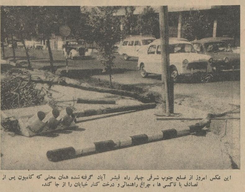 تصادفات کامیون‌ها در تهران خبرساز شد! +عکس