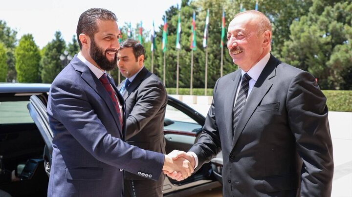 محمد جولانی و الهام علی‌اف