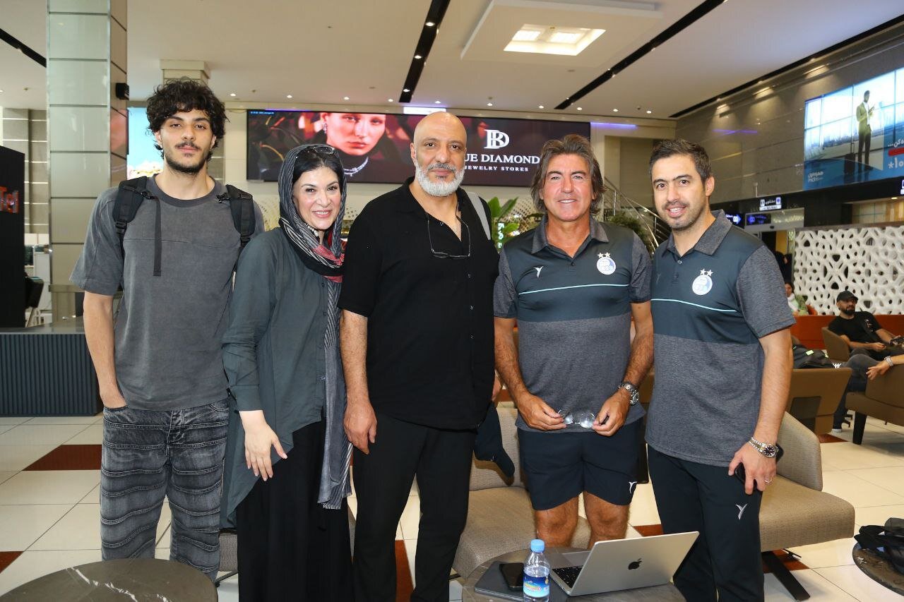 همسر نقی معمولی استقلالیها را سورپرایز کرد +عکس